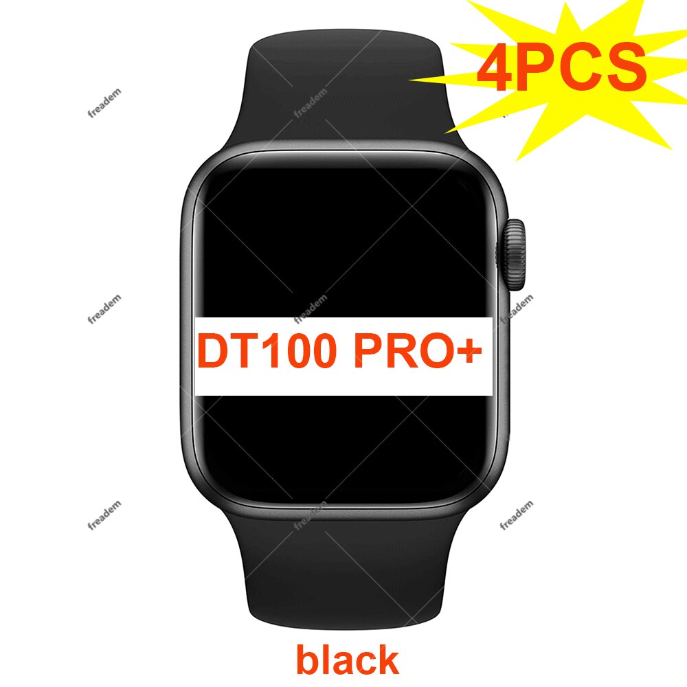 4PCS DT100 PRO + Smartwatch